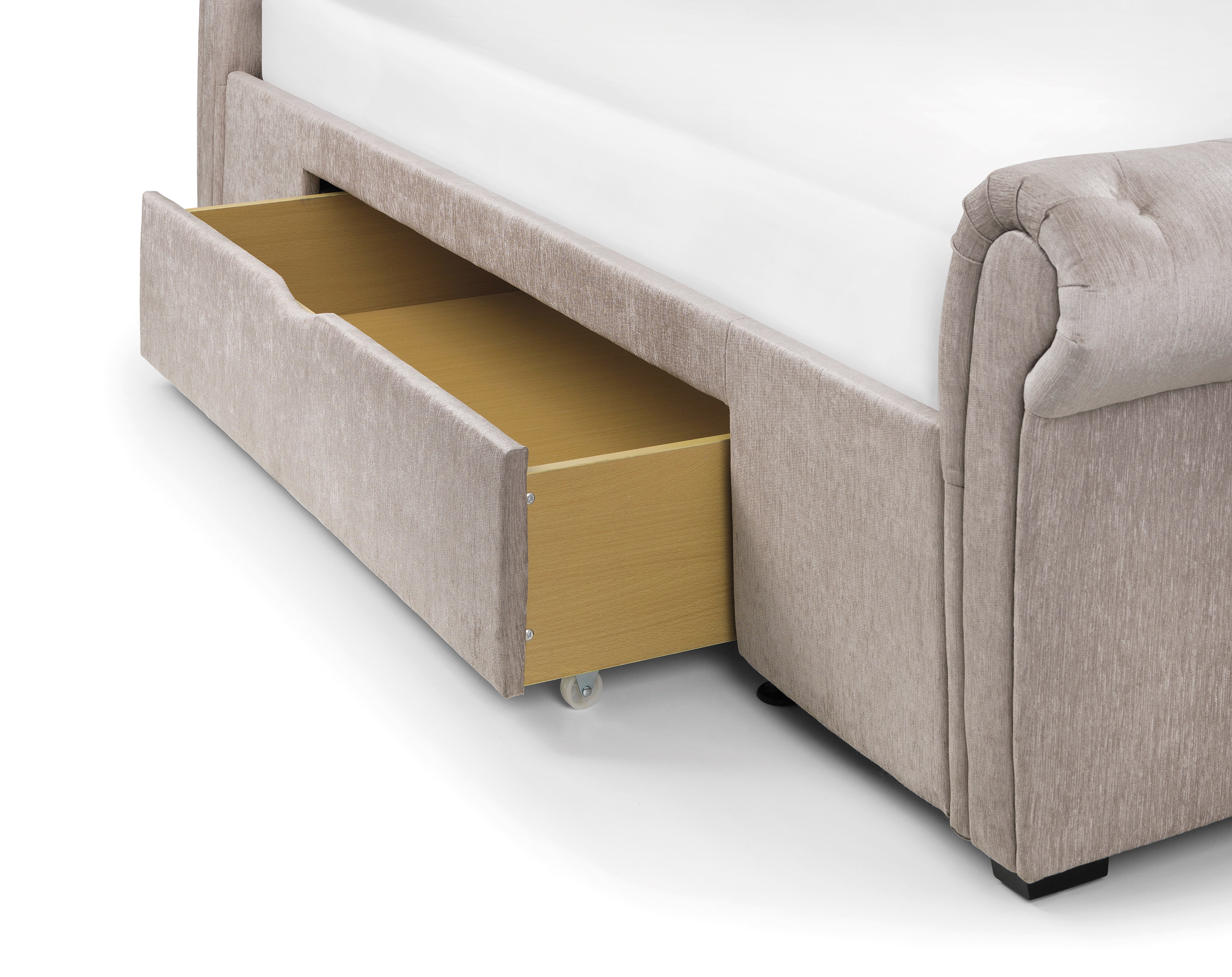 Alloa Mink Chenille King Bed